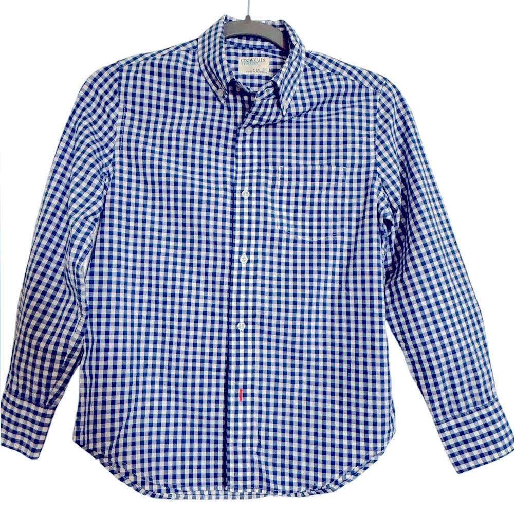 Crewcuts Kids' Secret Wash shirt in gingham
Size 10